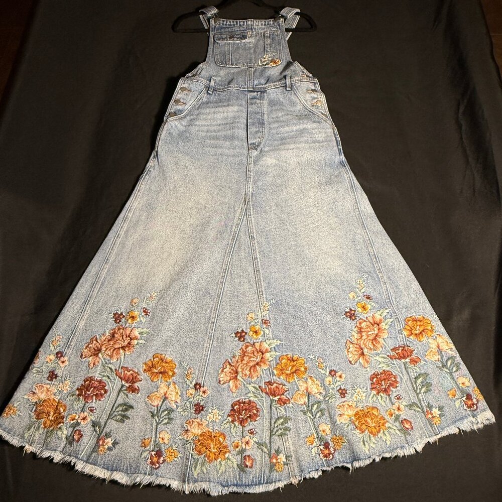 Free People x Driftwood Sammy Garden Skirtall Sz L - Picture 5 of 16
